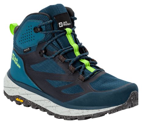 Chaussures de Randonnée Jack Wolfskin Terraventure Texapore Mid Bleu