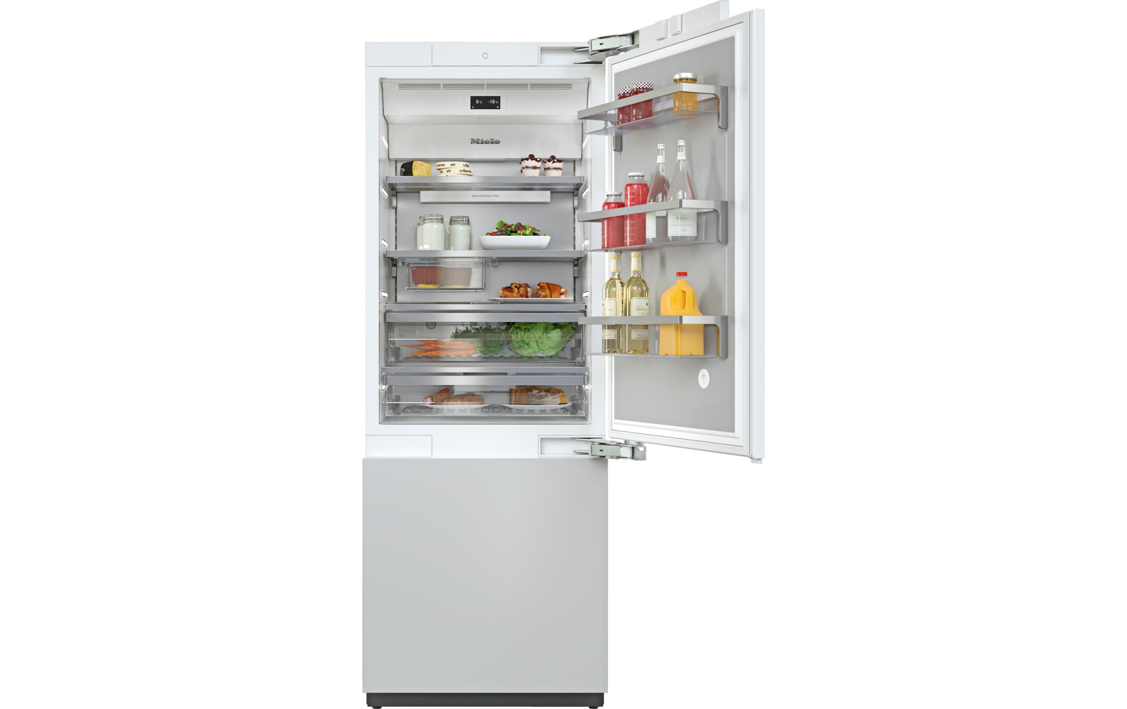 Einbau-Kühl-Gefrierkombination KF 2802 Vi Rechts/Wechselbar<br>Kombigerät mit Kühlschrank und Gefrierschrank