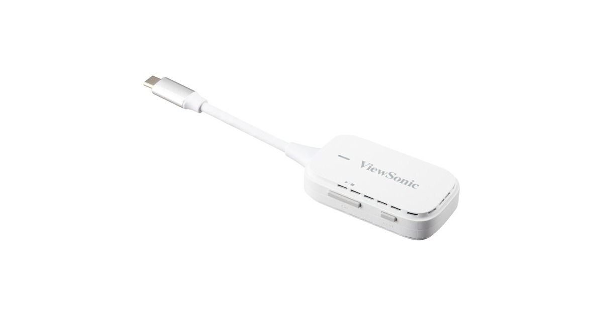 ViewSonicWPD-700 ViewShare Wireless Screen Casting Kit streaming client  (Wit)