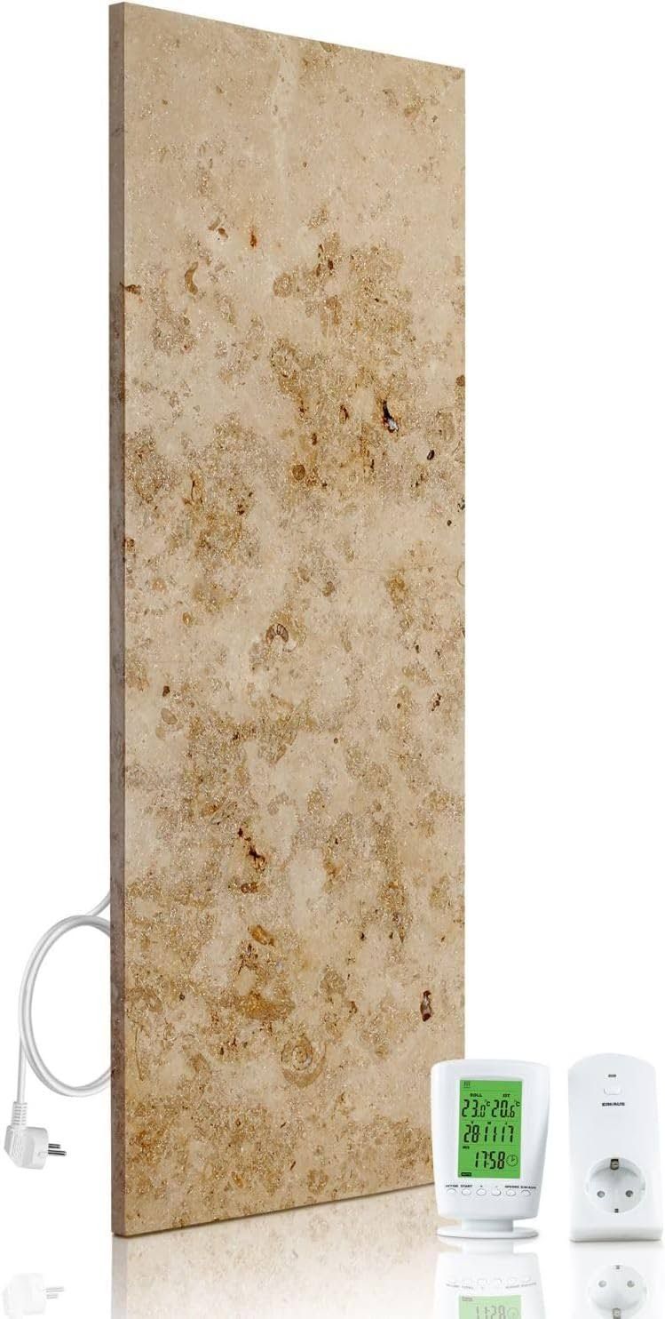 Infrarot Natursteinheizung Marwona Lymonit Smart 100x40 cm 800 Watt in