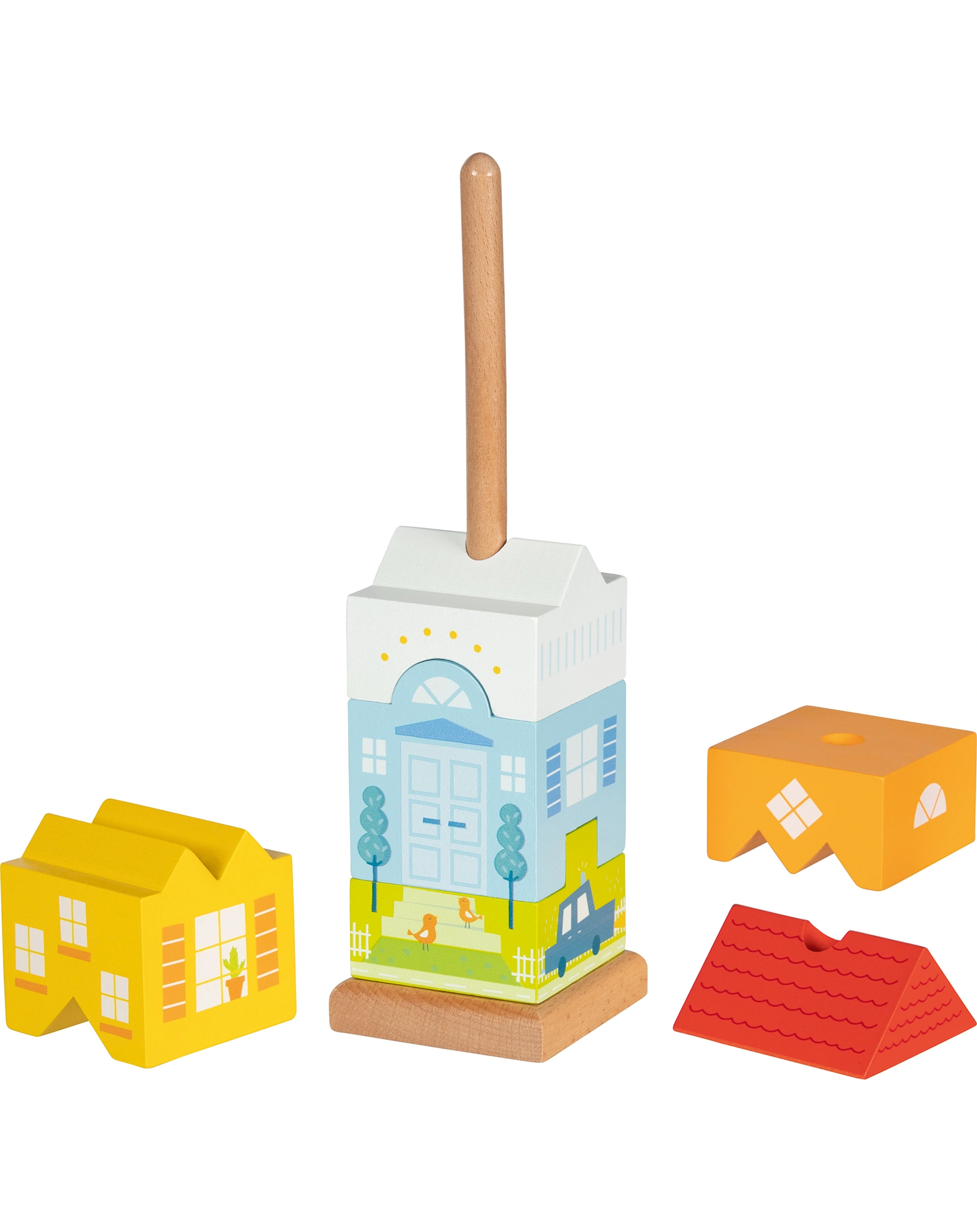 Stapelturm STADTVILLA aus Holz