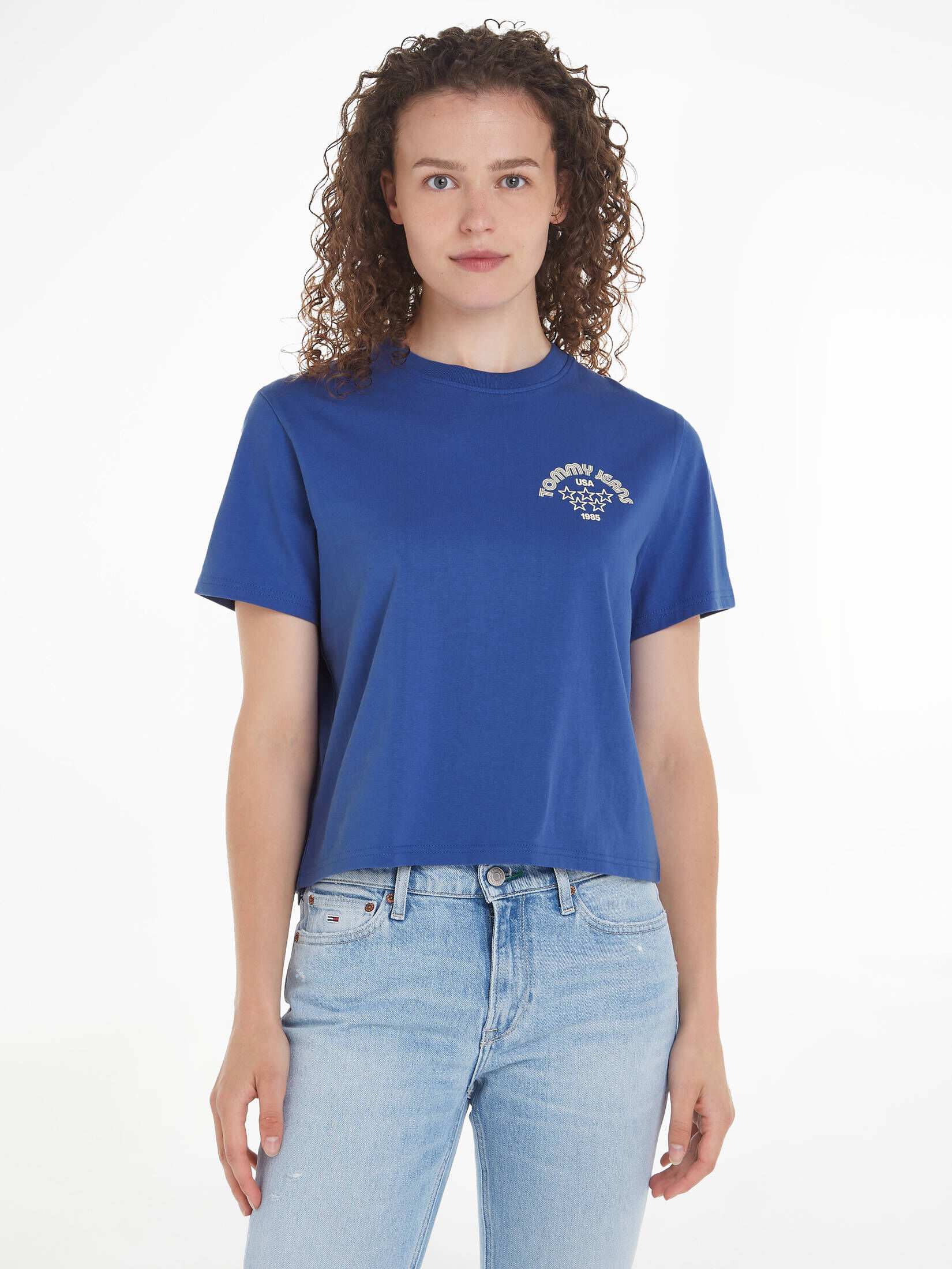 Tommy Jeans| Damen T-Shirt TJW BOXY RETRO SPORT 2 TEE