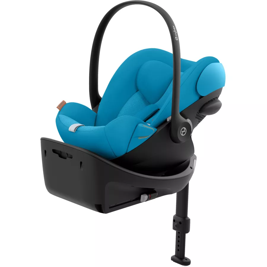 cybex GOLD Kindersitz Set Reboarder Sirona G inklusive Babyschale Cloud G inklusive Basisstation Base G Plus Beach Blue