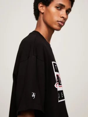 Camiseta Tommy x Avirex com logotipo bilíngue (gênero)