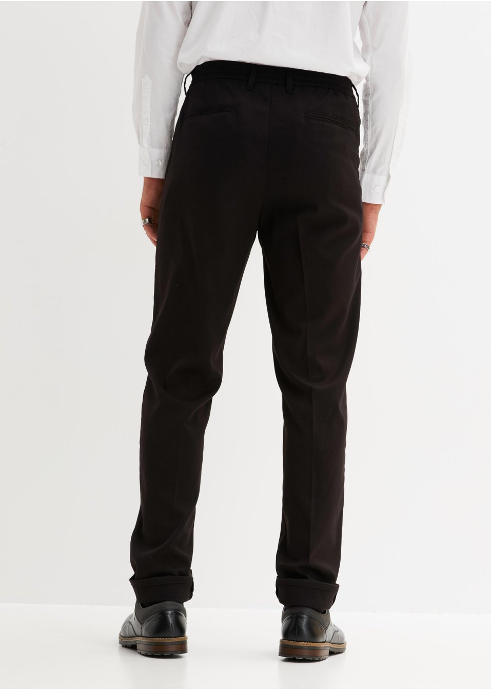 Pantalon à pinces Loose Fit, Tapered