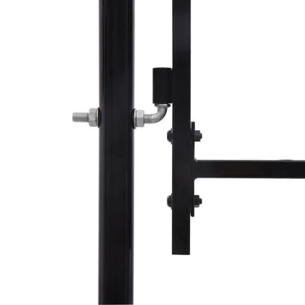 vidaXL Dobbel hageport med spydhoder 300x150 cm