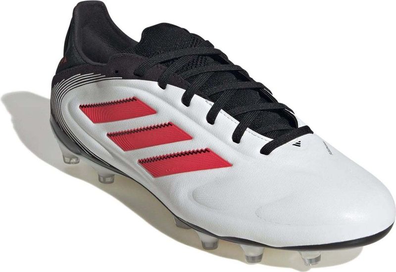 adidas Copa Pure III Pro - Voetbalschoenen - Wit Zwart Rood - Fusionskin Bovenwerk