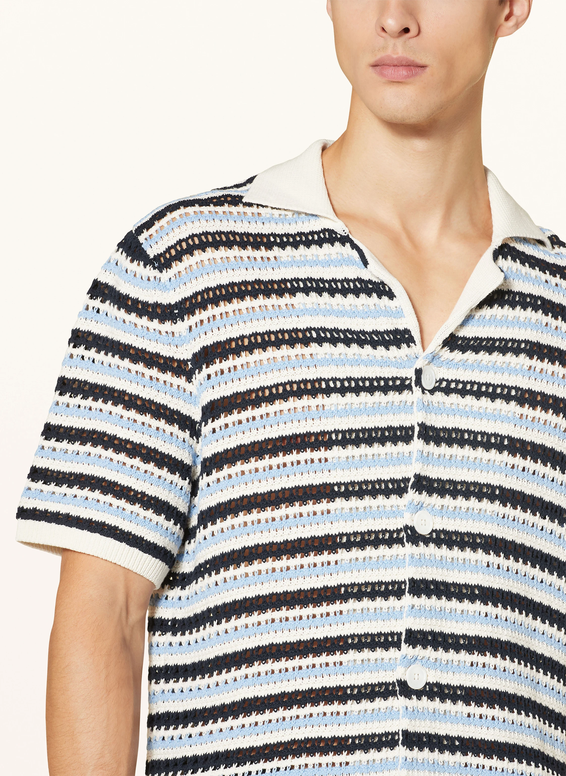 NN.07 Strickhemd HENRY Regular Fit