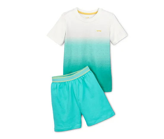 Shorty-Pyjama aus Bio-Baumwolle