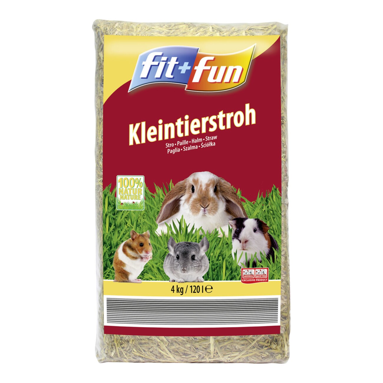 FIT+FUN Kleintierstroh 4 kg