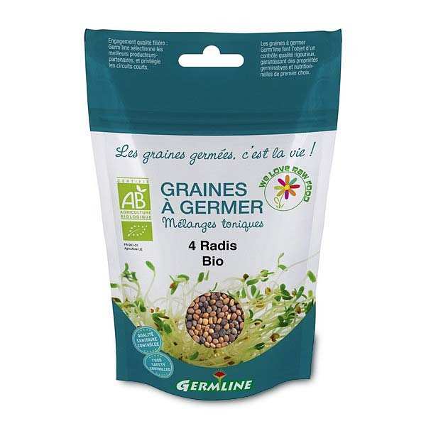 Mélange 4 radis bio - Graines à germer
