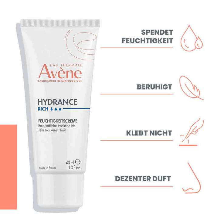 Avene Hydrance reichhaltig Feuchtigkeitscreme, 40 ml