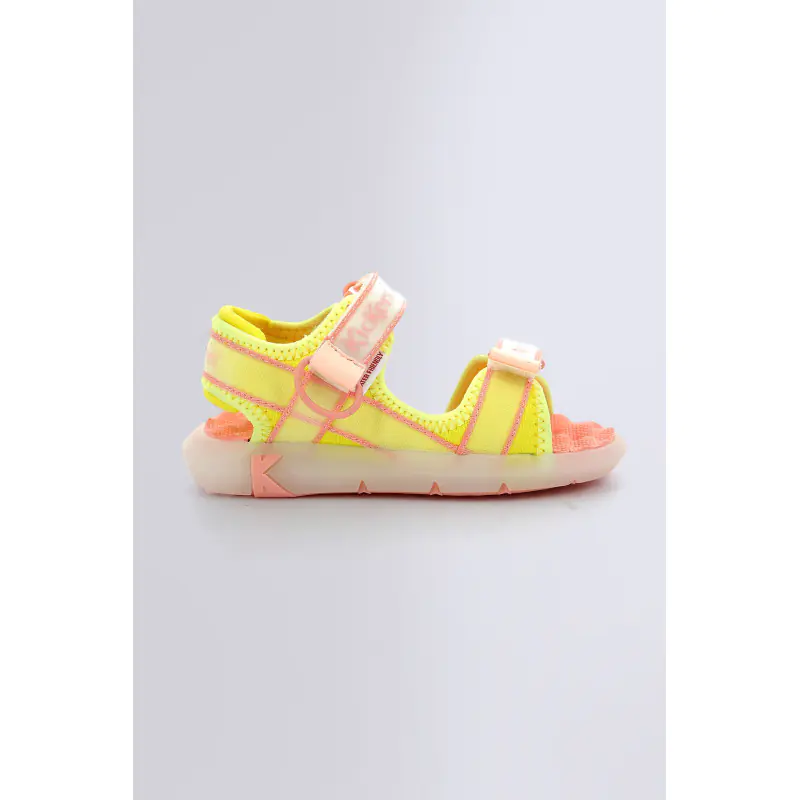 Kickjune Rose jaune SANDALES Synthétique Mixte