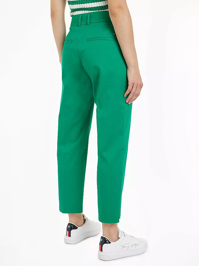 TOMMY HILFIGER Chino 7/8 grün