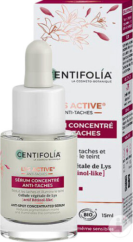 Centifolia Lys Active Anti-Taches Sérum Concentré Anti-Taches Bio Flacon-Pipette 15ml