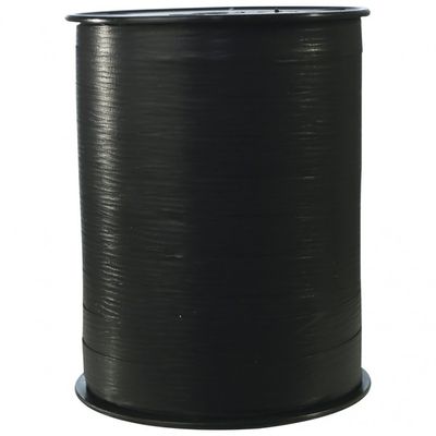 Maildor - Bolduc mat - ruban d'emballage 10 mm x 250 m - noir