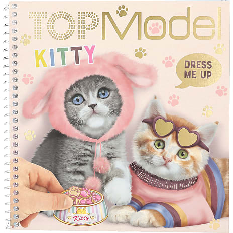 TOPModelDress Me Up Stickerbog KITTY