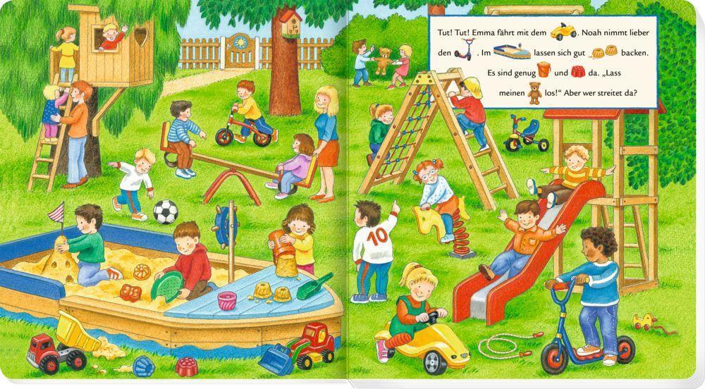 Meine ersten Wimmelbilder - Im Kindergarten