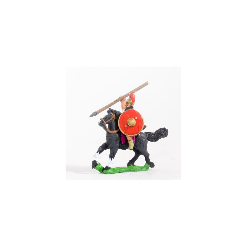 Spanish: Heavy cavalry with javelin & round shield