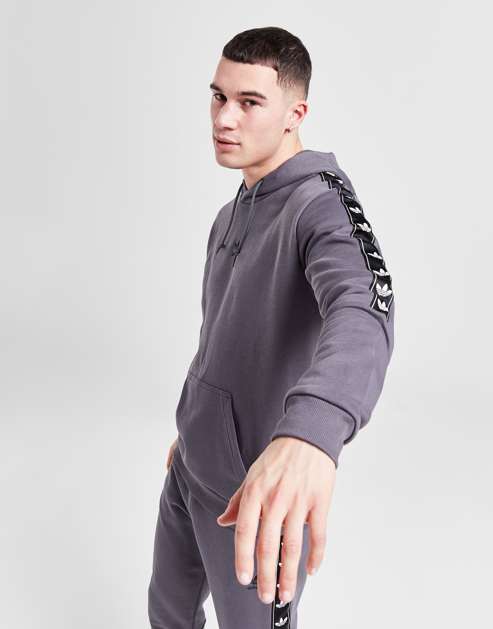 adidas Originals Sweat à capuche Tape Homme