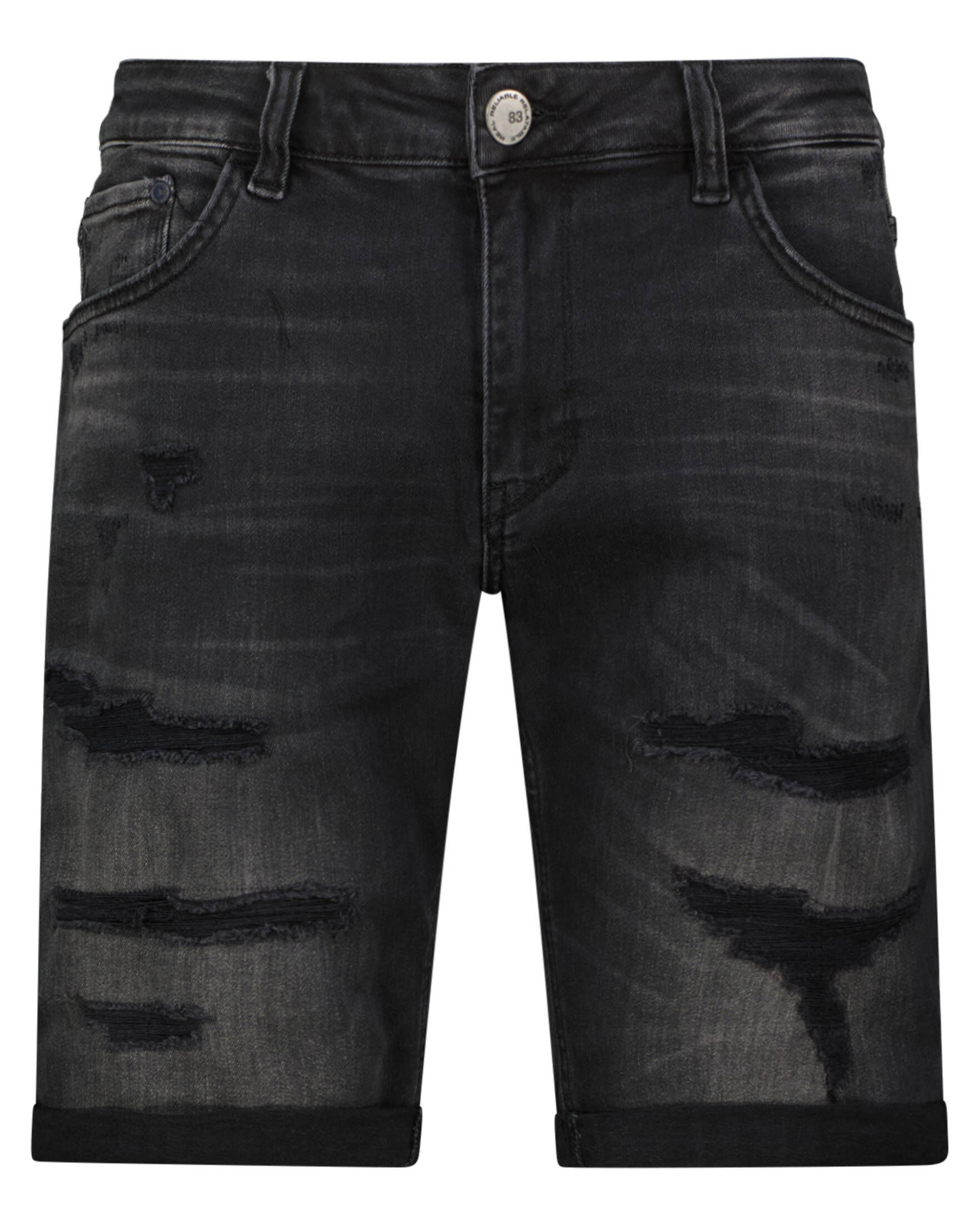 Gabba| Herren Jeansshorts HOP BLACK DESTROY SHORTS