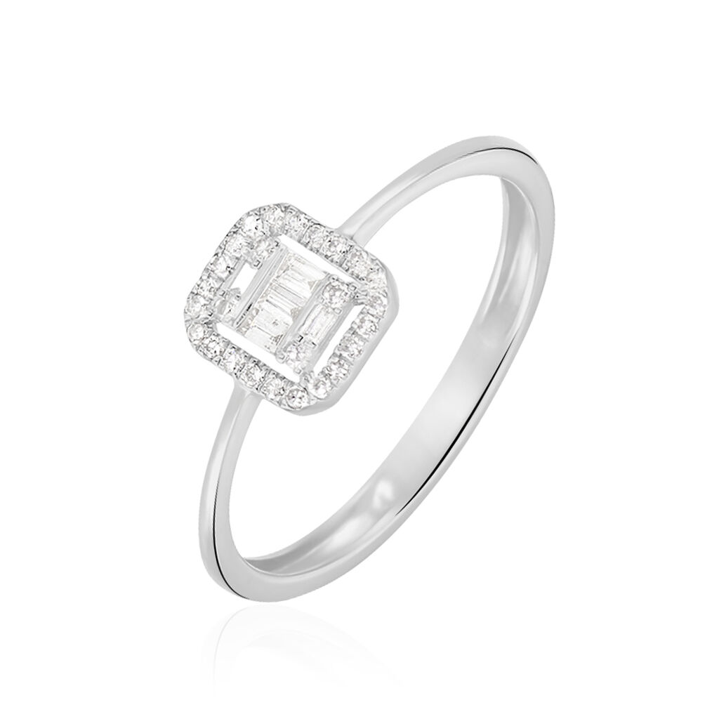 Bague Collection 1986 Or Blanc Diamant