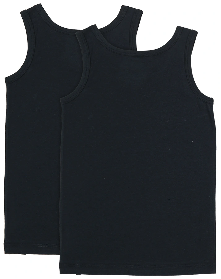 Unterhemd UNICO BASIC BOY 2er Pack in nachtblau