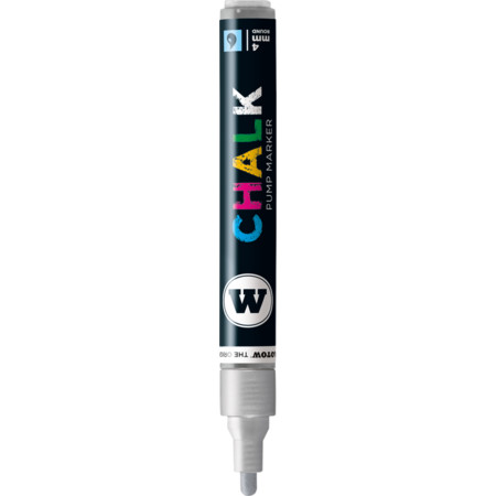 Molotow Chalk Marker 4 mm by MolotowKreidemarker - metallic silber - 4 mm