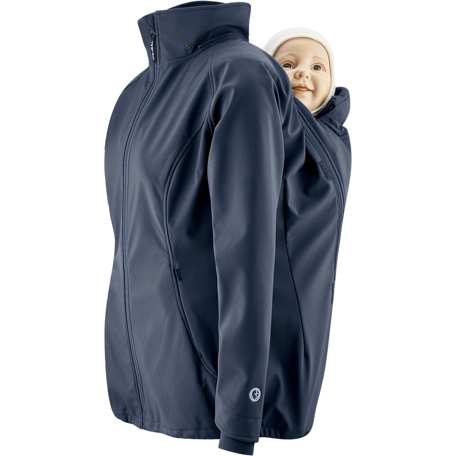 mamalila Softshell-Tragejacke Allrounder navy