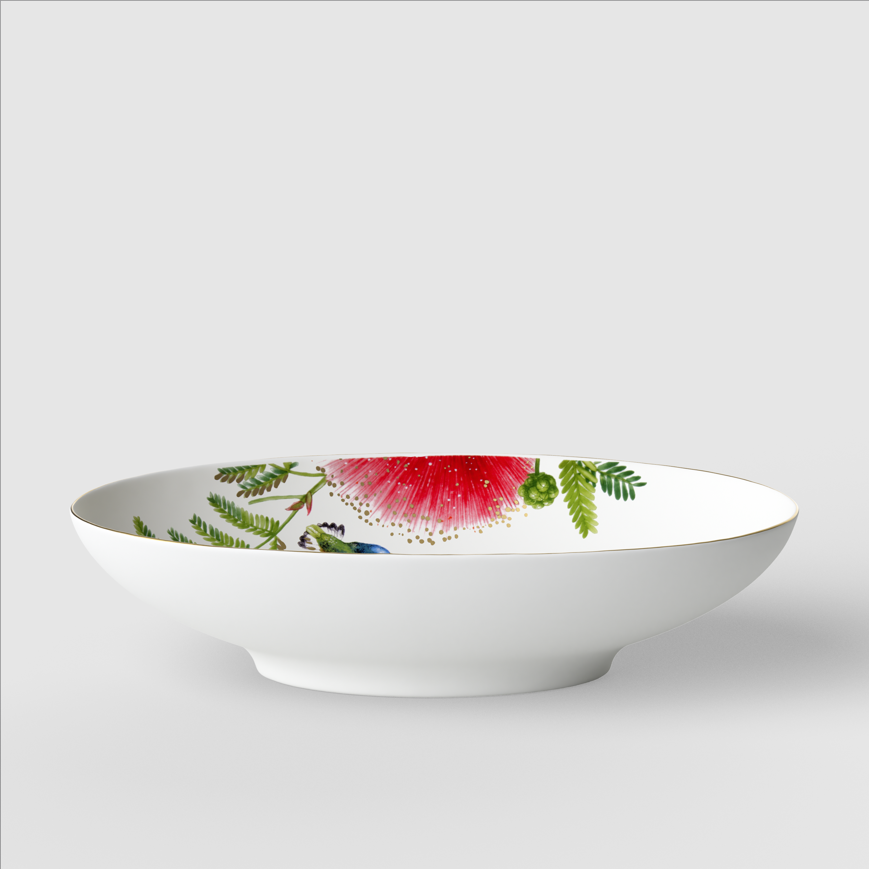 Amazonia Centerpiece bowl Multi-colored, 28.8 oz, Premium Bone Porcelain