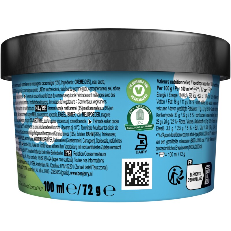 Ben & Jerry's Caramel chew chew