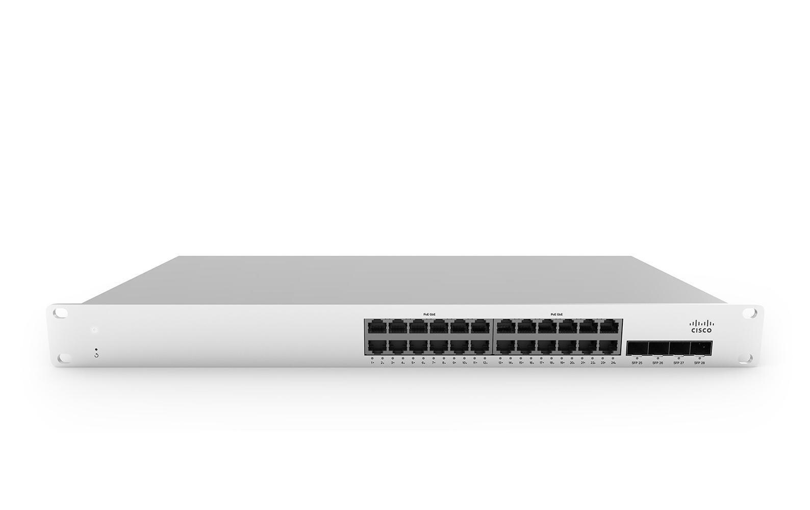 Switch MS210-24 24 Port<br>Cloud-Managed