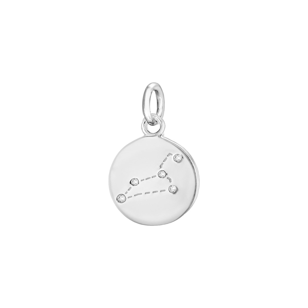 Pendentif argent - Constellation lion