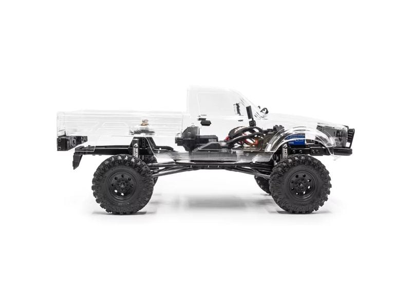 Hobbytech Scale Crawler CRX2.1 Peugeot 504 Pick-Up Bausatz, Rock Crawler Builders Kit mit unlackierter Peugeot 504 Karosserie