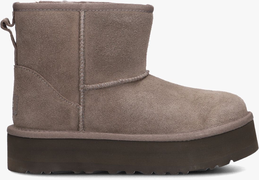 UGG grijze ugg vachtlaarzen kids classic mini platform