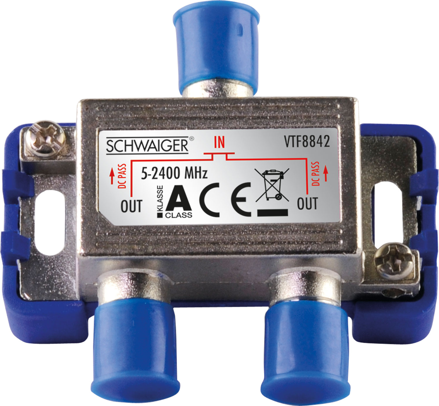 Schwaiger VTF8842 2-weg 5 dB kabelverdeler