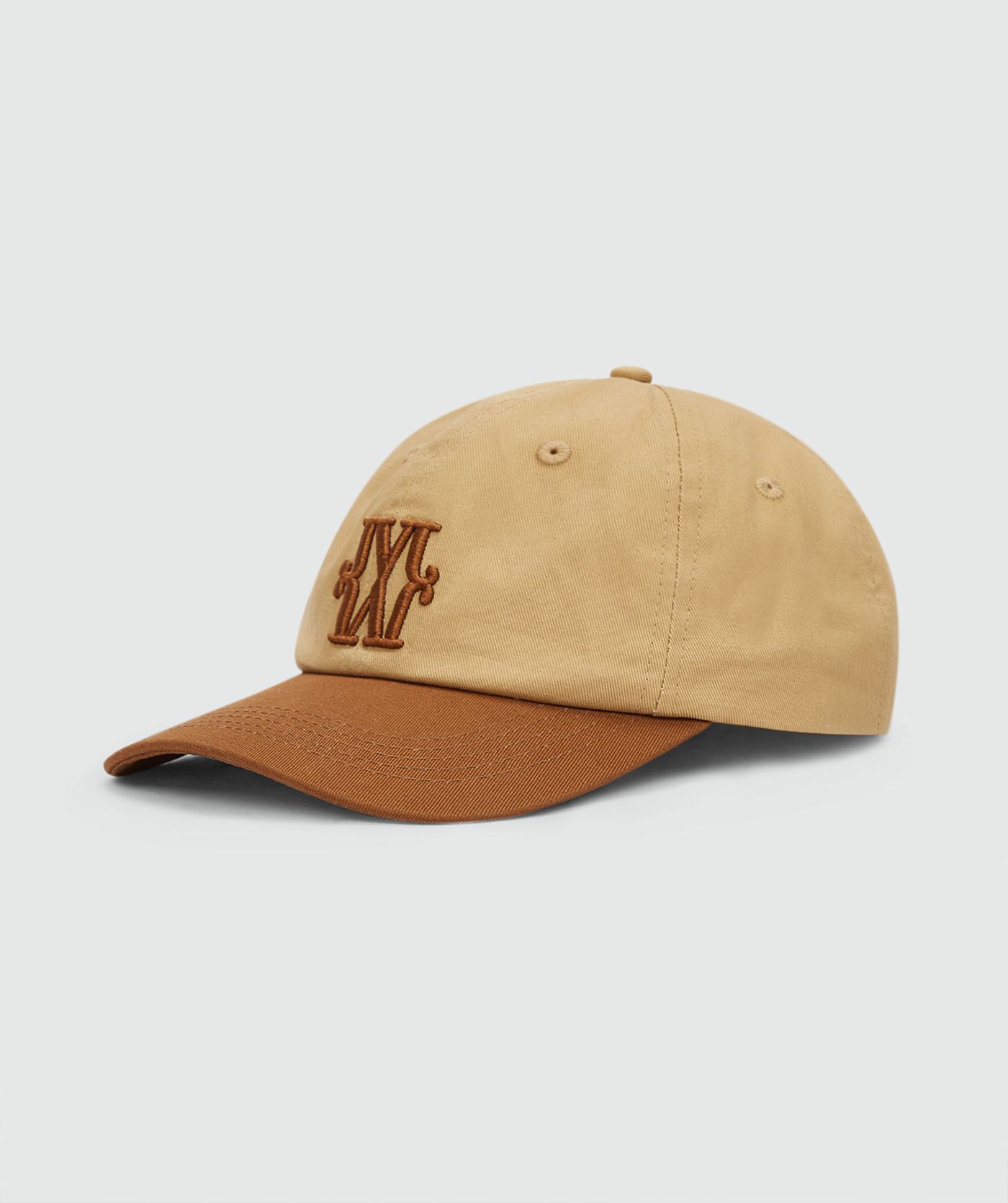 JV-TRUDY pet met logo - light camel cognac