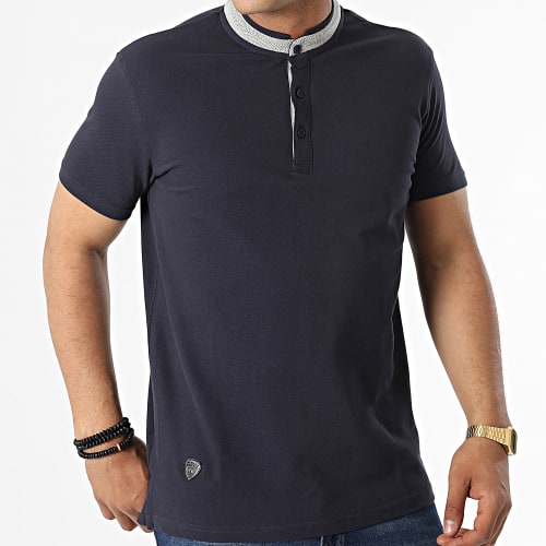 Polo A Manches Courtes Paso Bleu Marine