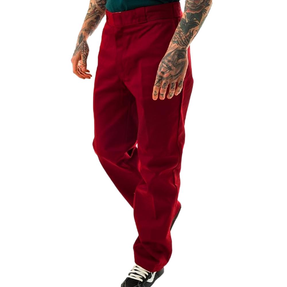 Dickies Pantalon Rouge Homme Dickies 874 Work