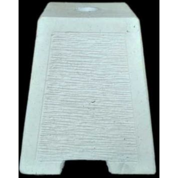 Parasolvoet steen wit 4 kg