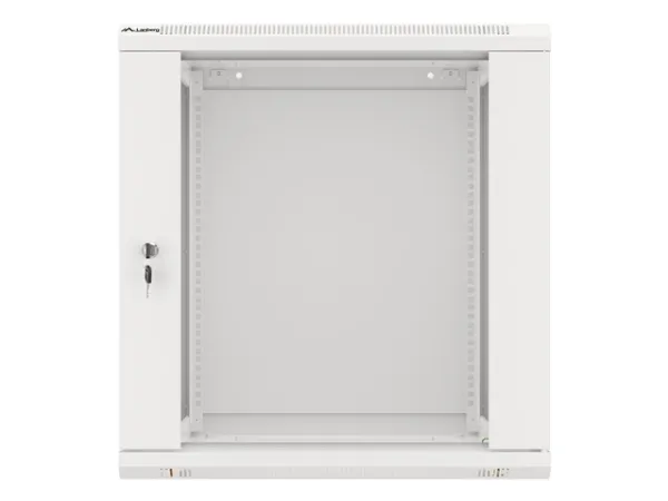 Lanberg - Rack kabinet - vægmonterbar - grå, RAL 7035 - 12U - 19
