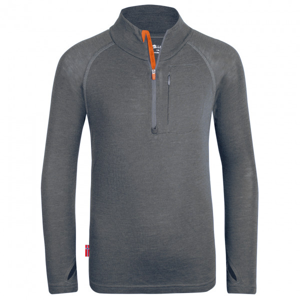 Trollkids - Kid's Lofoten Half Zip - Haut en mérinos