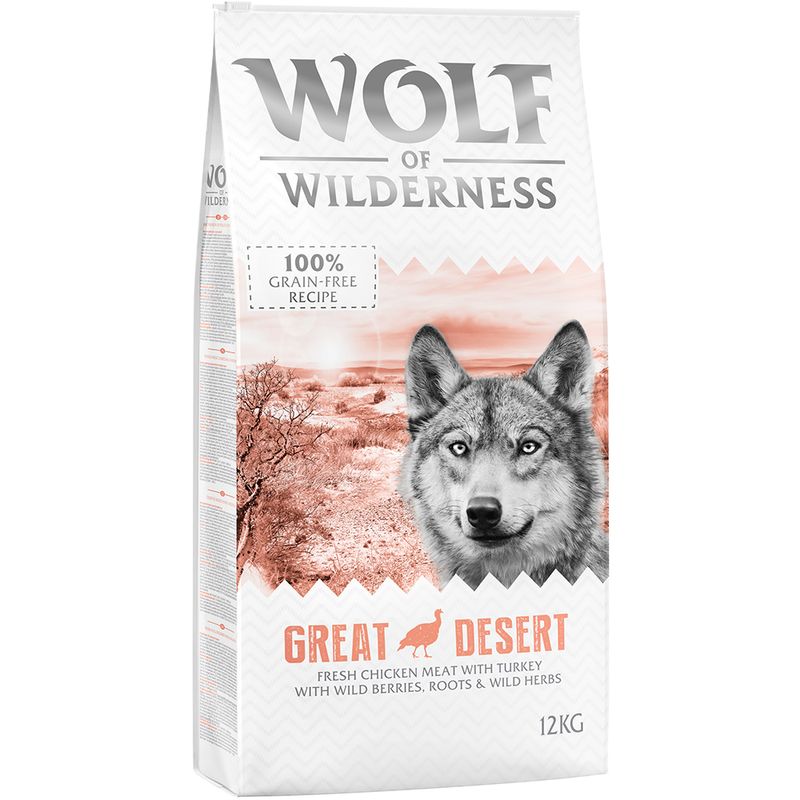 Lots économiques Wolf of Wilderness 2 x 12 kg