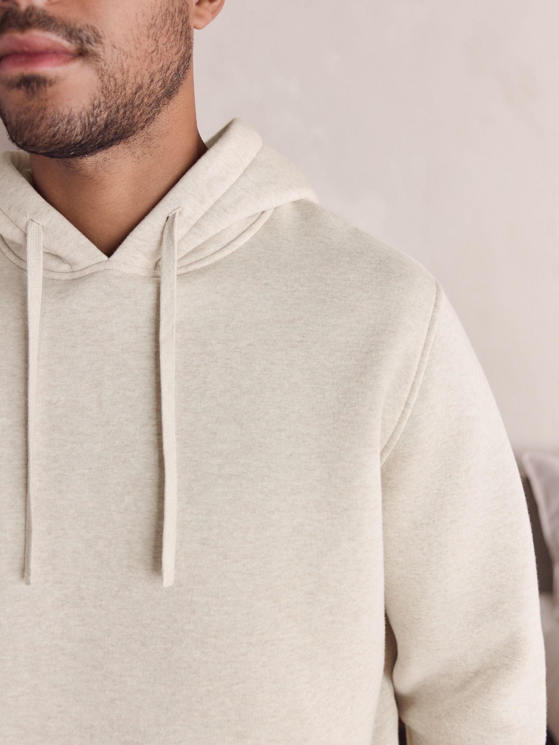 Neutraal - Ruit Broeken Lange mouwen Hoodie Set