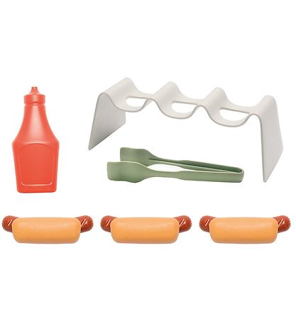 Dantoy Hotdog-Set - 9 Teile - Green Garden