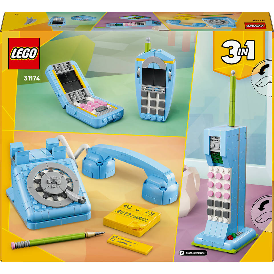 LEGO Creator 3-in-1 retro telefoon 31174