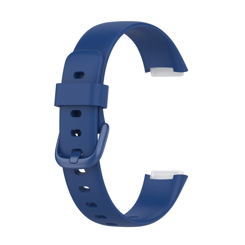 (Gr. L) Fitbit Luxe / Luxe Special Edition Silikon Armband mit Dornschliesse (Gelenkumfang ca. 171 - 238mm) - Dunkelblau