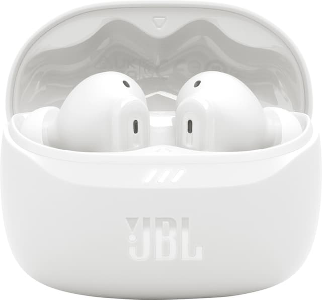 JBL Tune Beam 2 true wireless in-ear høretelefoner (hvid)