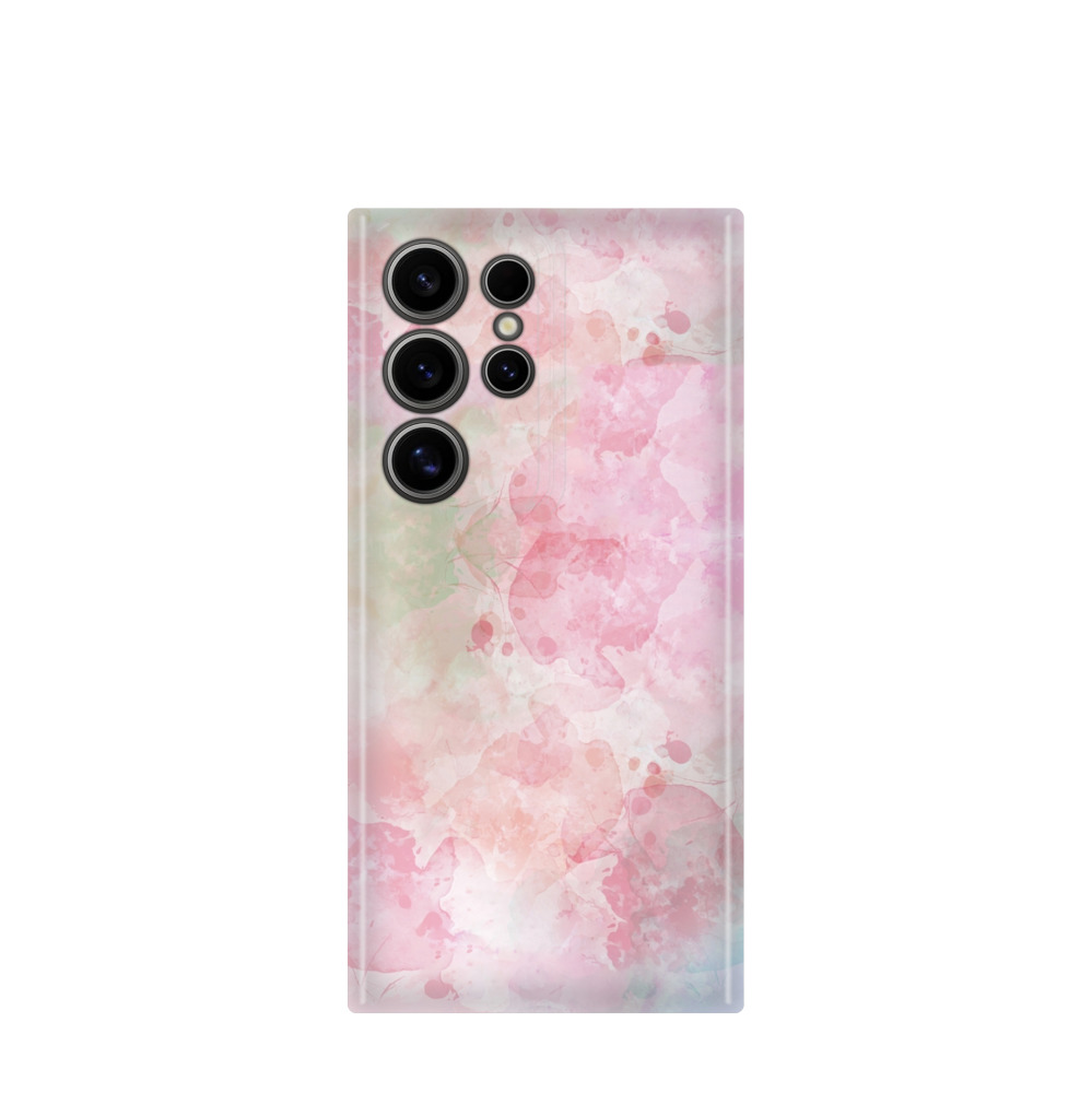 Samsung Galaxy S24 Ultra Kunststoff Hülle Pastellhauch - Rosa