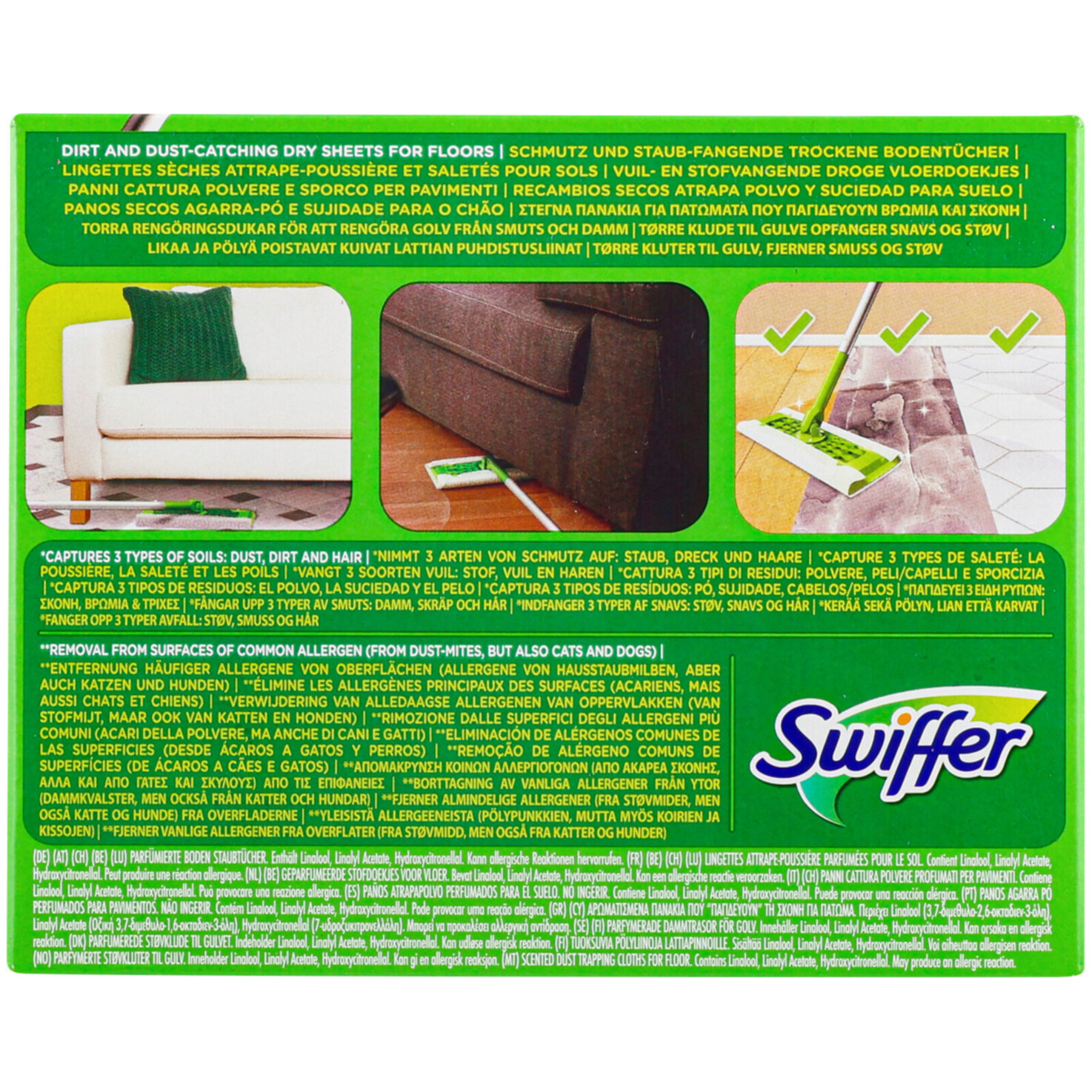 Swiffer trockene Bodentücher, 72 Stück